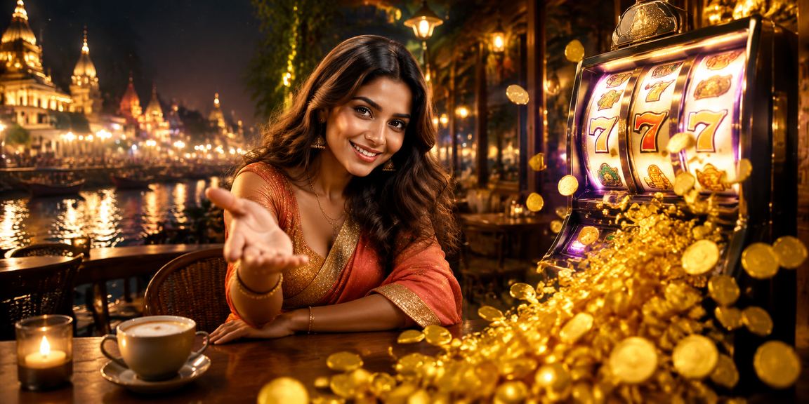 Varanasi riverside showing slot game inspired entertainment and modern betting technology